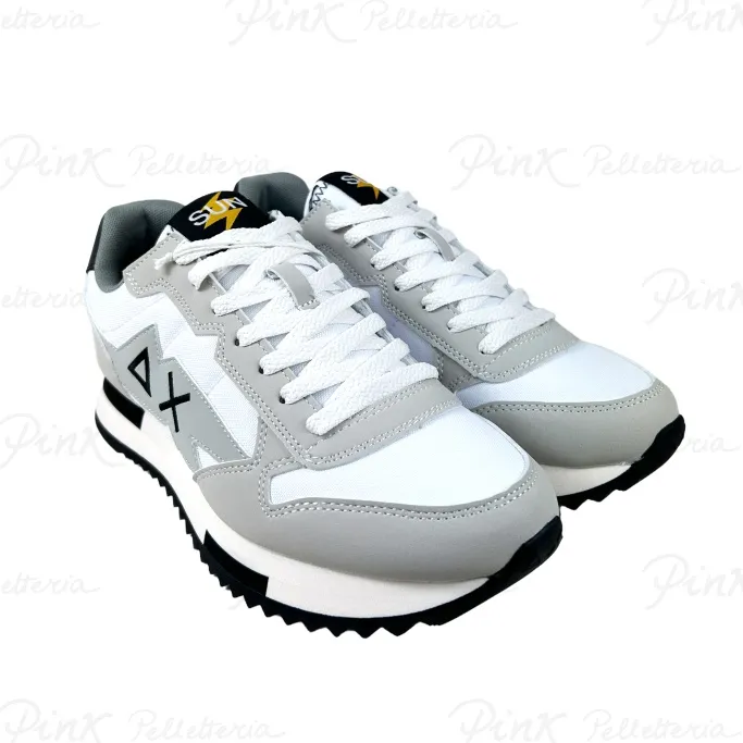 -SUN68 Niki Solid Sneaker Uomo BZ44121 01 Bianco