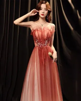 14243  Iena Elegante Rosso Puffy Tulle Bordare Ruffles Piega Colletto Prom Gown Abiti Da Sera Quinceanera Club Party Cockta