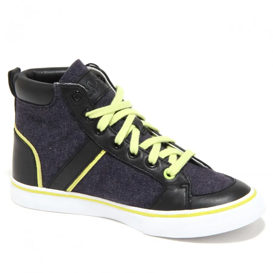 3841N sneaker HUGO BOSS scarpe bimbo shoes kids blu