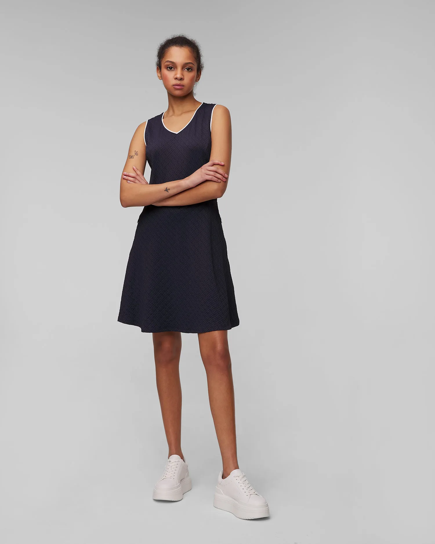 Abito blu scuro sportivo da donna BOGNER Flora 71688949-464