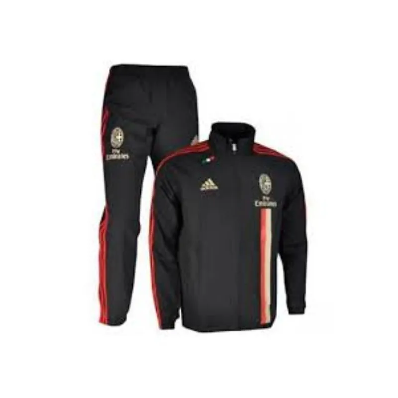 ADIDAS TUTA COMPLETA AC MILAN UFFICIALE ADULTO  PRE SUIT