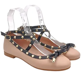 Ballerina Donna borchie EKP 3575 nude/nero