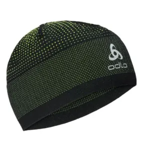 Berretto Odlo Velocity Ceramiwarm (nero - giallo sicurezza)