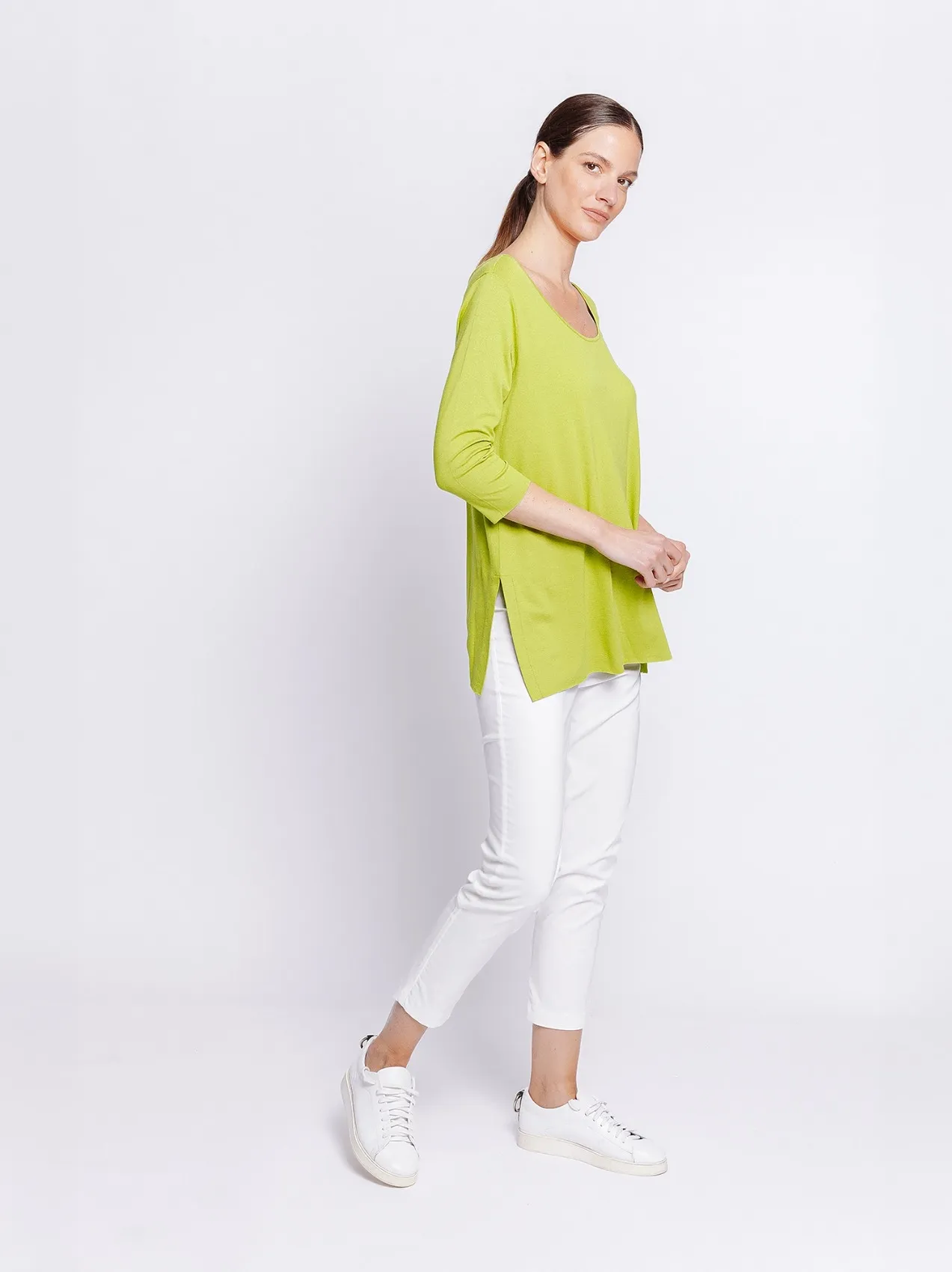 Boxy t-shirt lunga #Essential