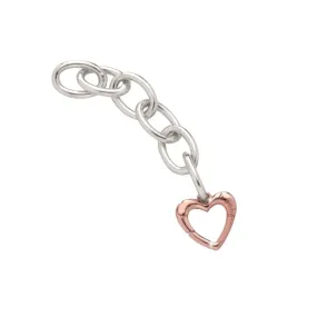 Bracciale Link Le Bebé in Argento e Oro Rosa Componibile – Lock Your Love – LBBR160