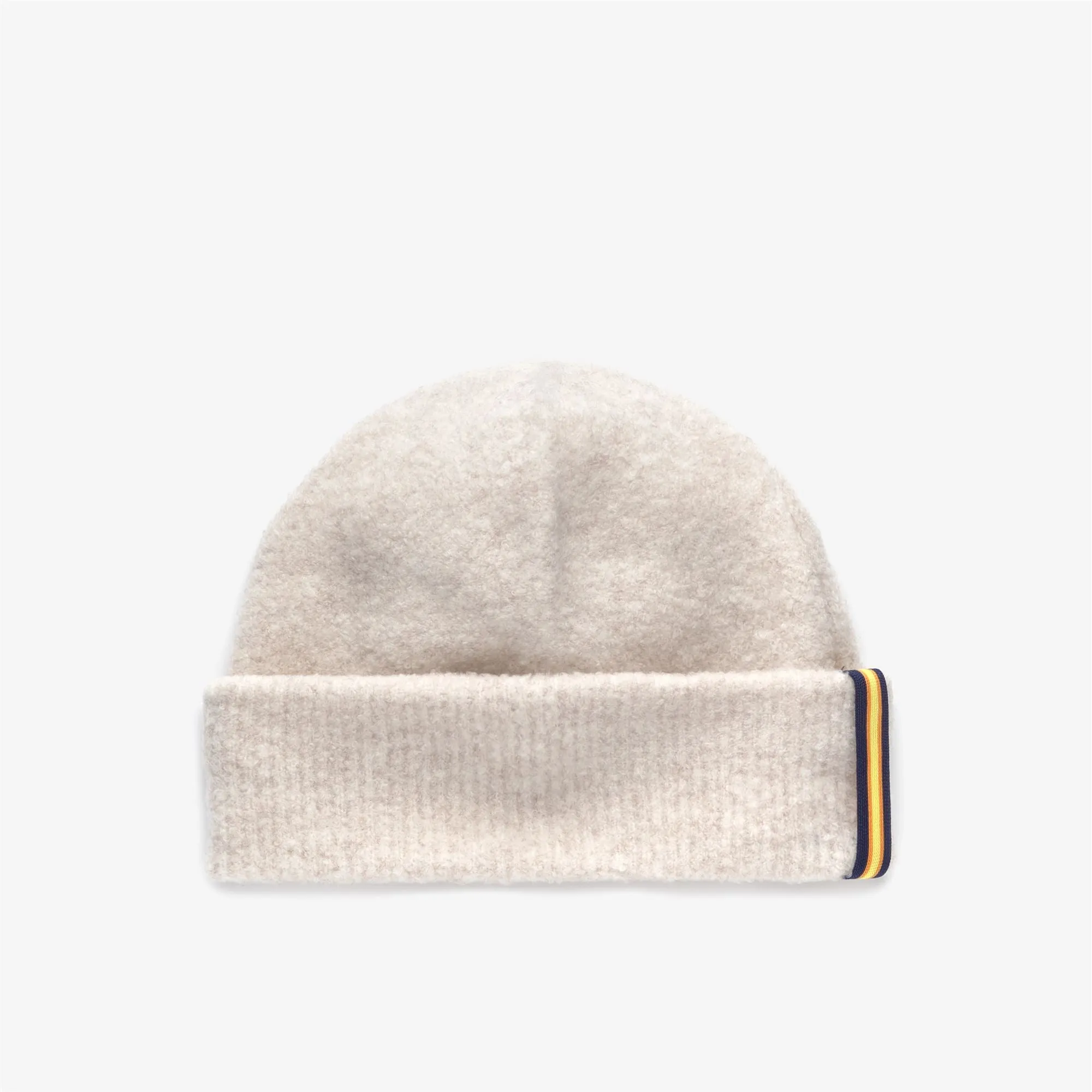 BRICE WOOL MERINO BOUCLE BEIGE  MOONBEAM