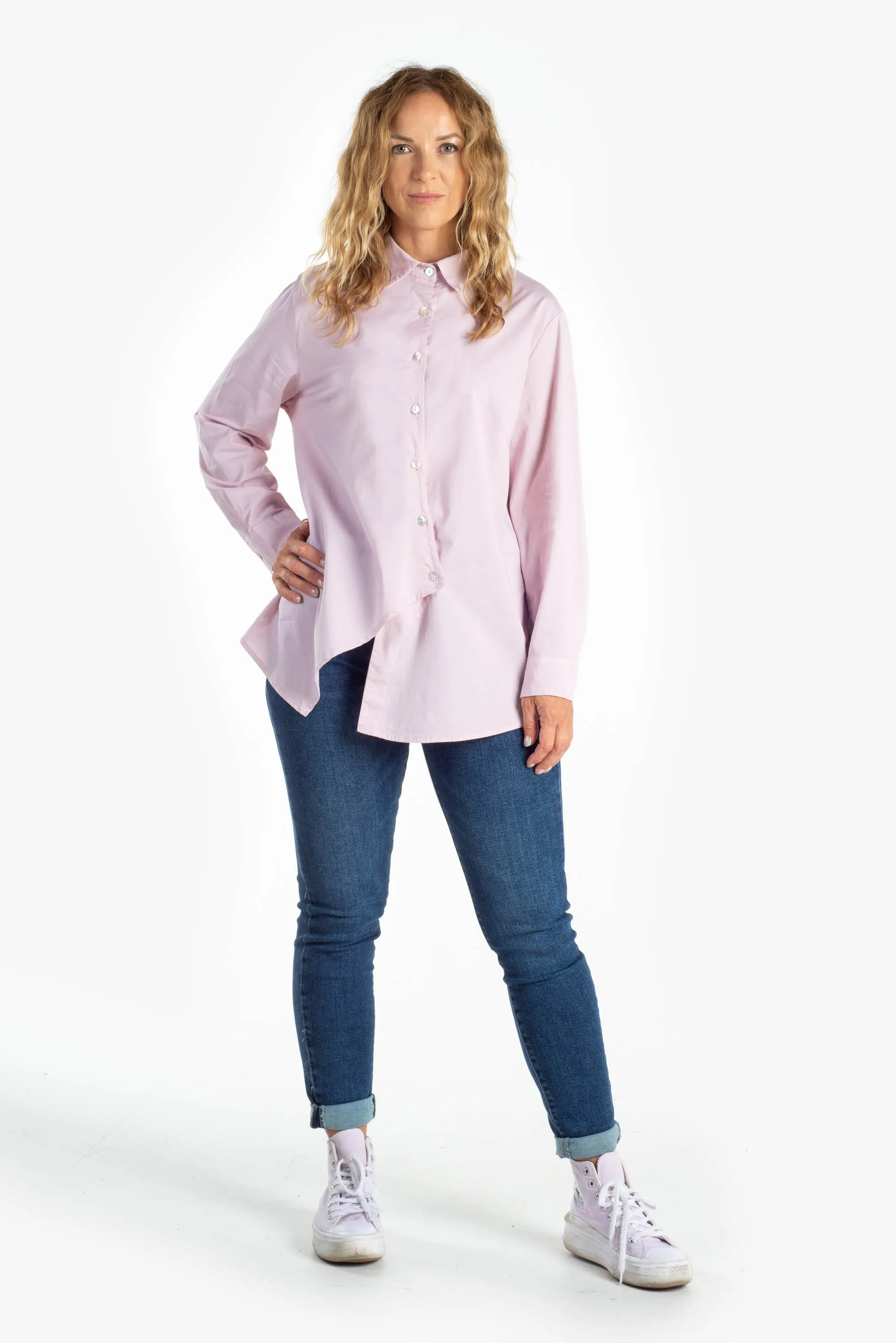 Camicia asimmetrica