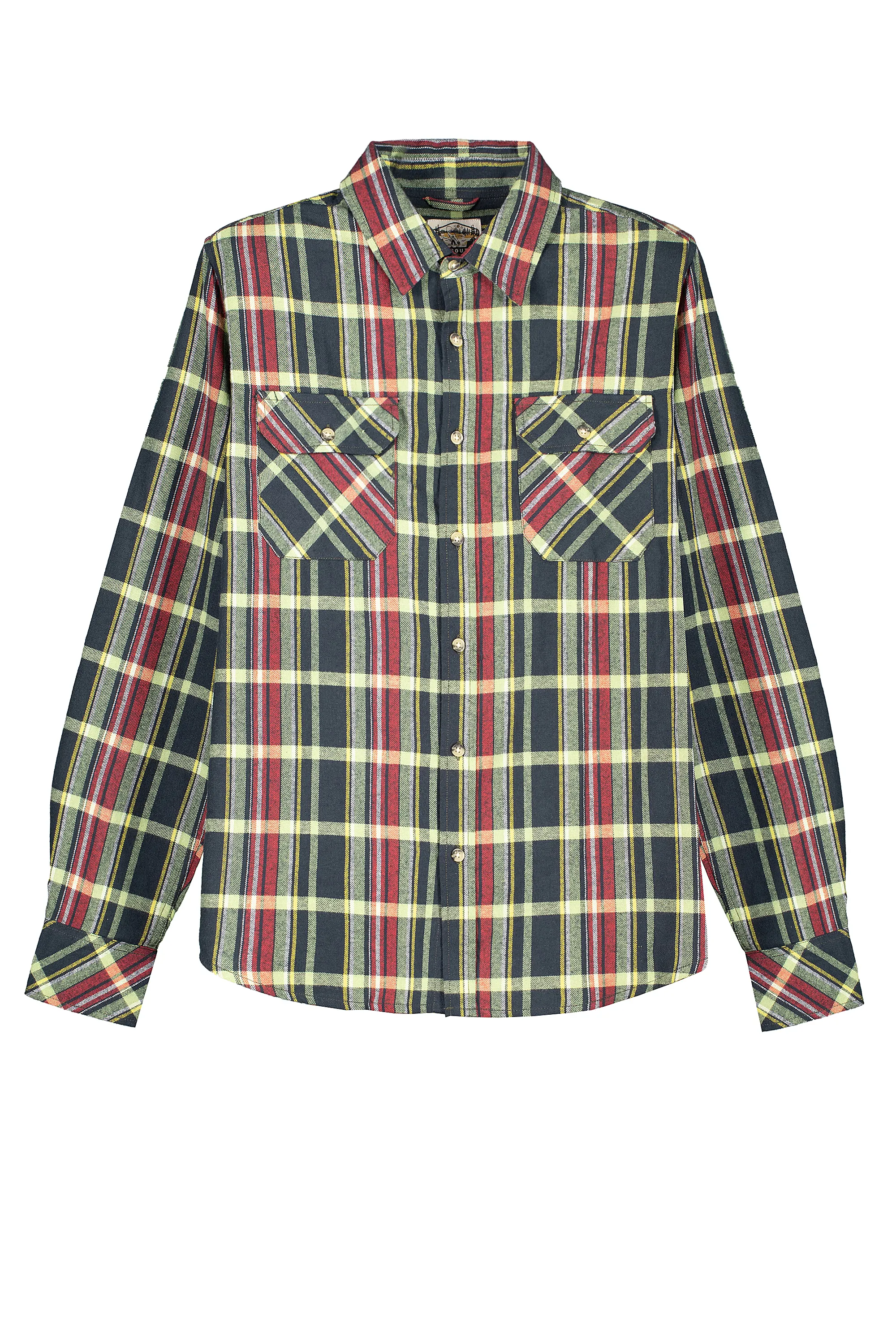         CAMICIA MANICA LUNGA COLLETTO FLANELLA QUADRO