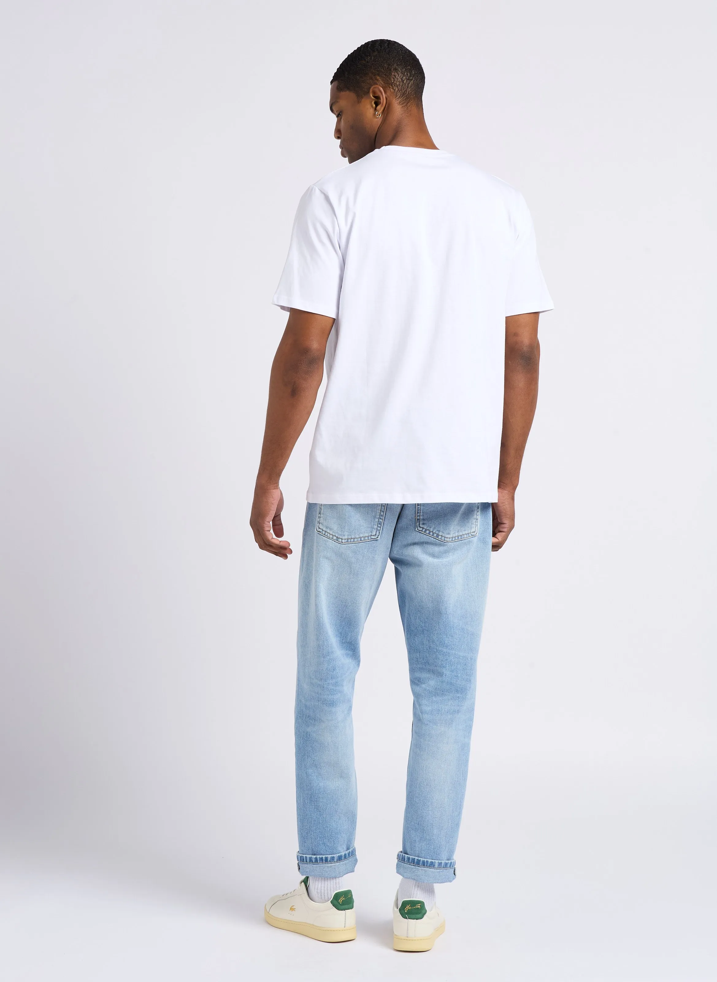  CHEVIGNON   NEW T-TOG'S - T-shirt dritta scollo tondo ricamata in cotone | Bianco