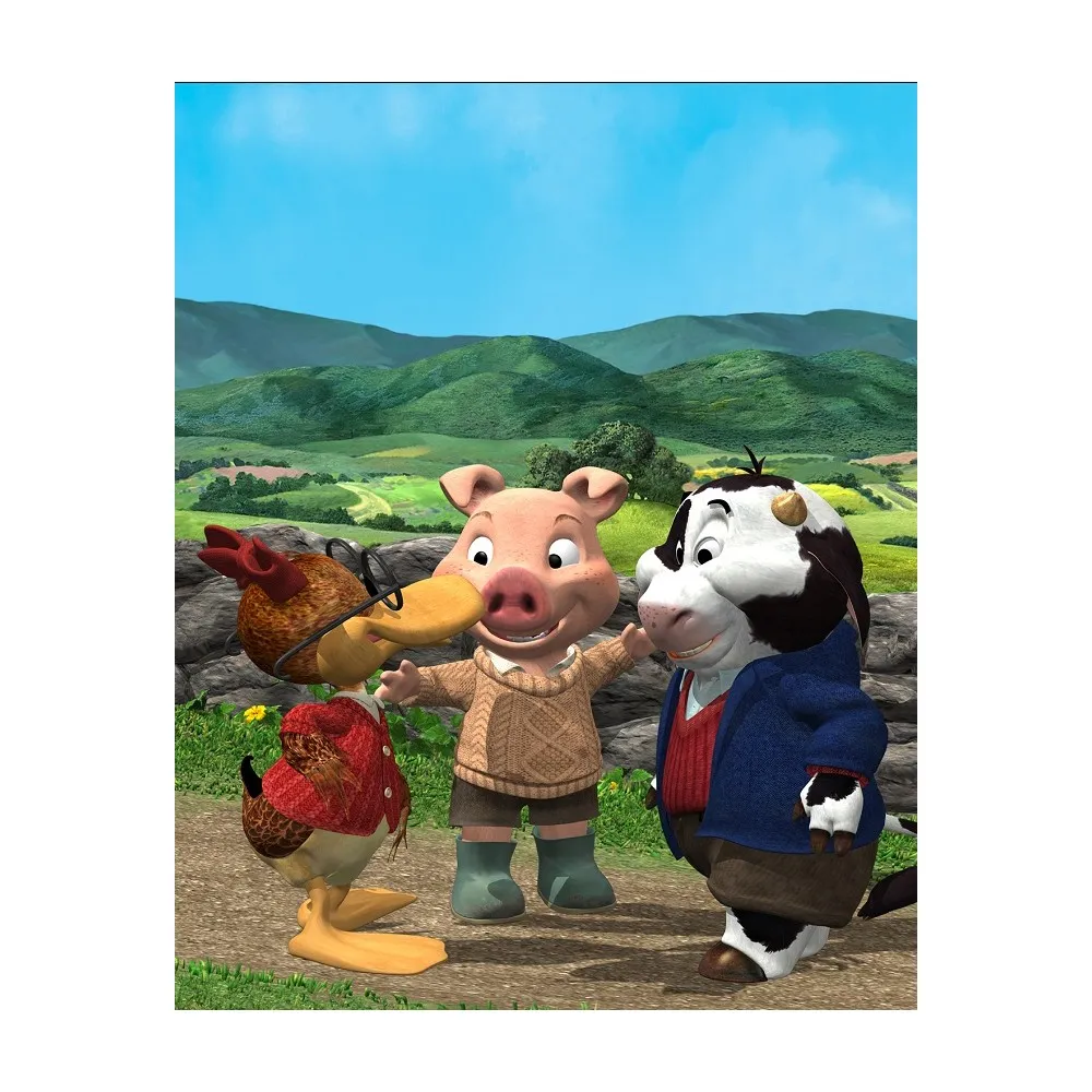Cialda In Ostia Le Avventure Di Piggley Winks Cartoni Torta Dischi Commestibile