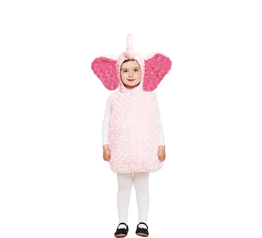 Costume da elefante rosa per bambino
