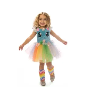 Costume da unicorno blu per bambina