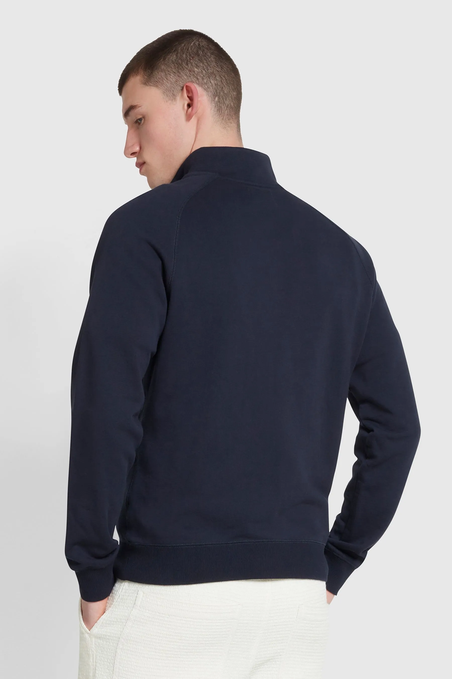 Farah Jim 1/4 Zip Sweatshirt    