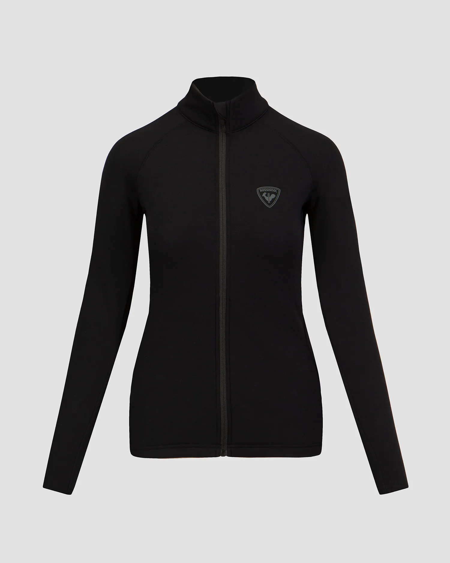 Felpa da donna Rossignol Classique Clim nera RLMWL05-200
