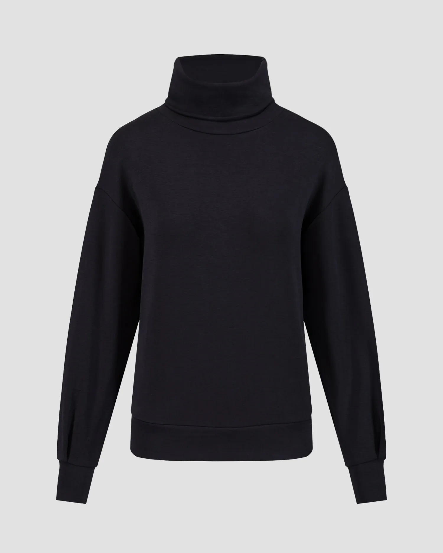 Felpa nera in modal da donna Deha D12004-10009