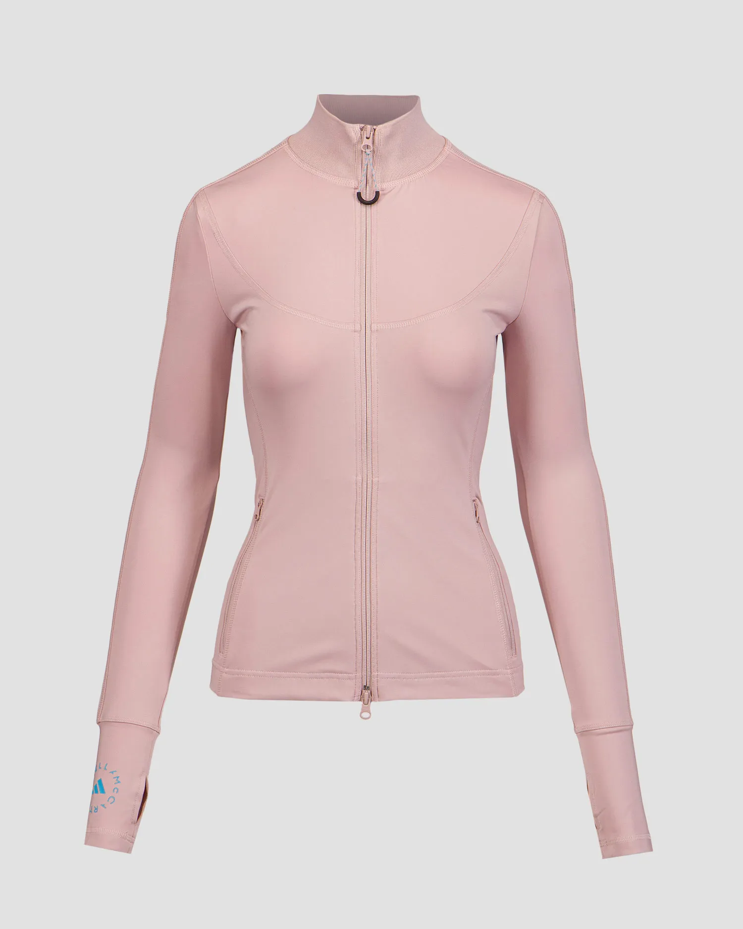 Felpa rosa da donna Adidas by Stella McCartney ASMC Tpr Midl it8233-newros