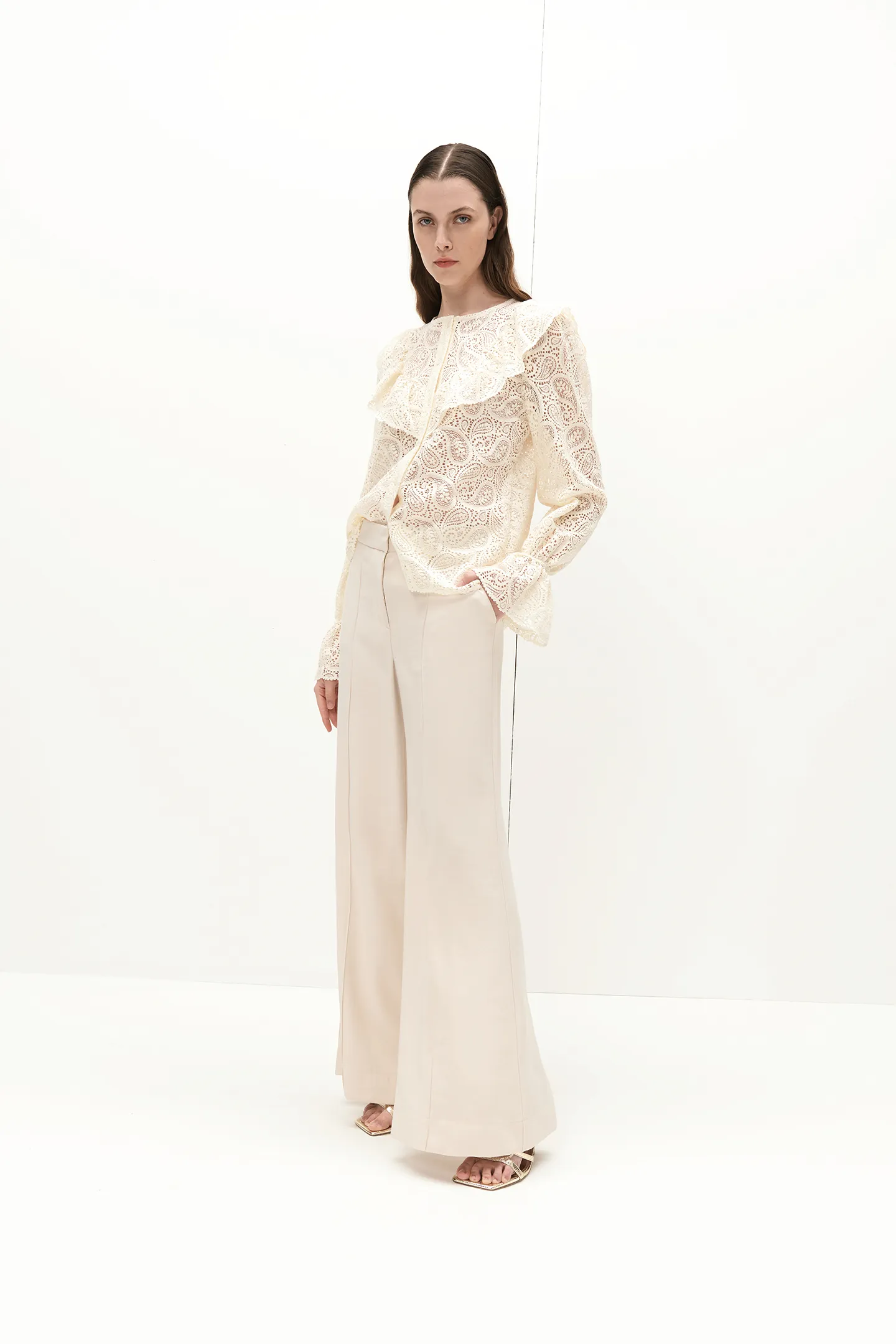 FLAIR TROUSERS IN VISCOSE