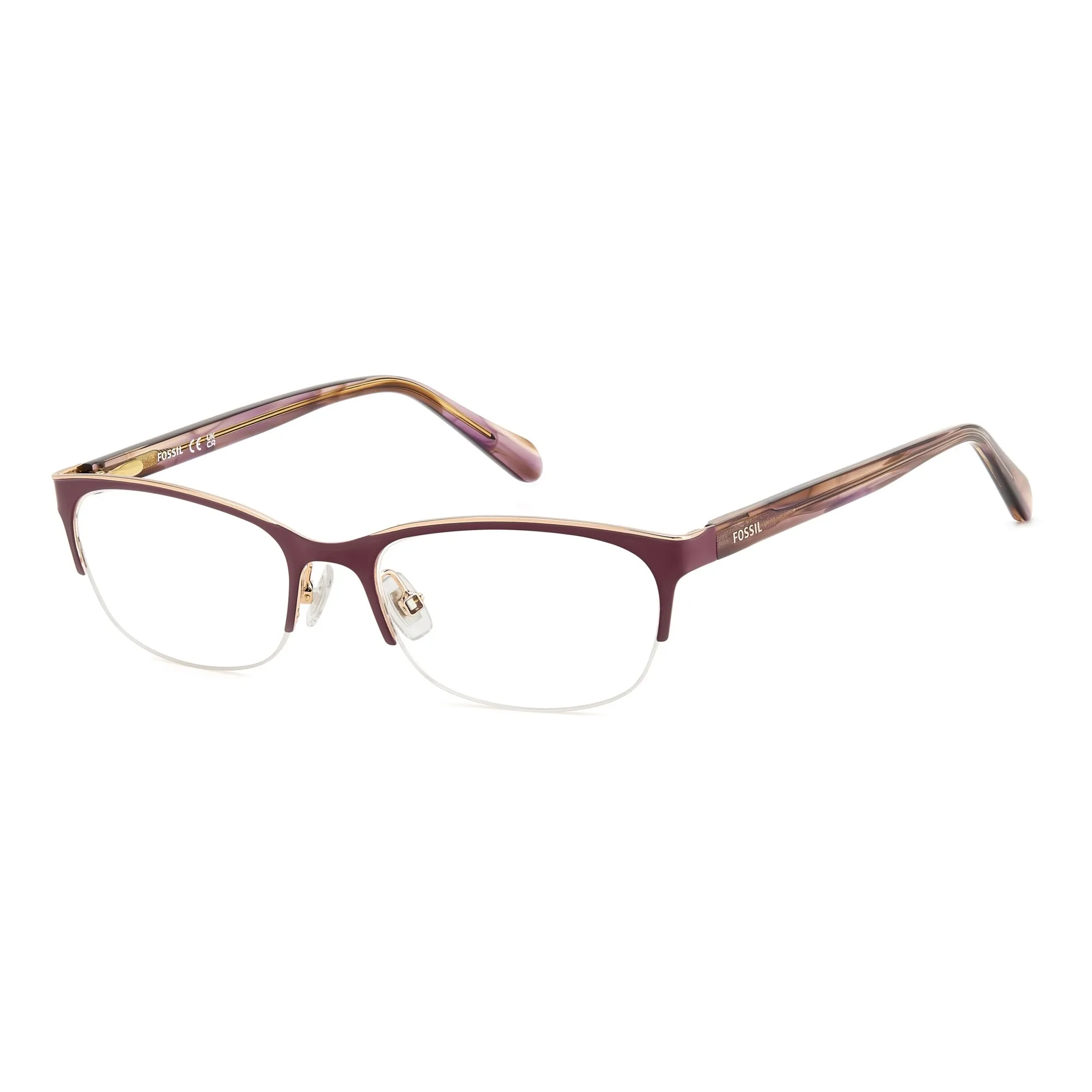   Fossil FOS 7171/G - C9A Rosso | Occhiale Da Vista Donna 