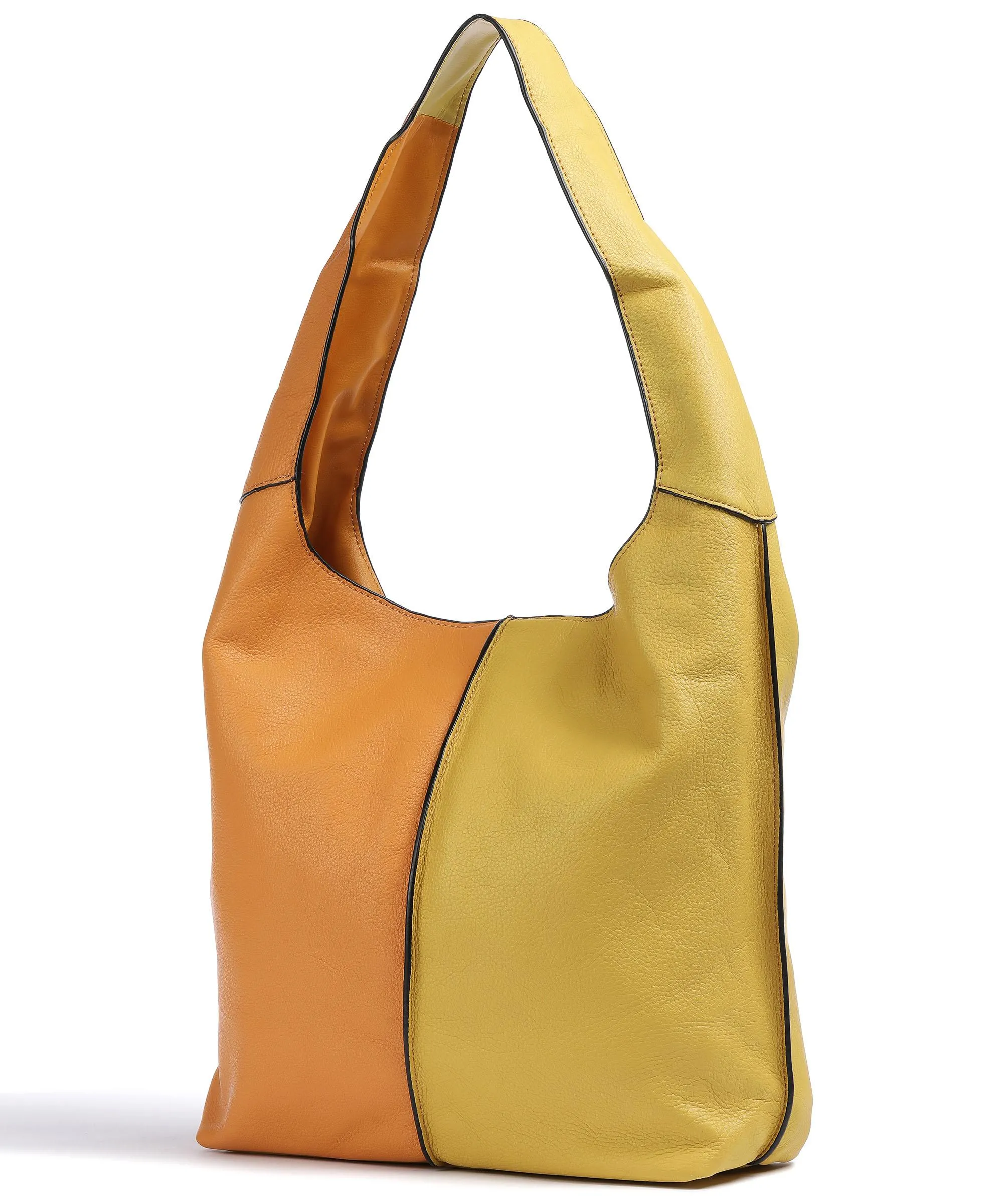  FredsBruder FB Borsa hobo pelle granulata multicolore  