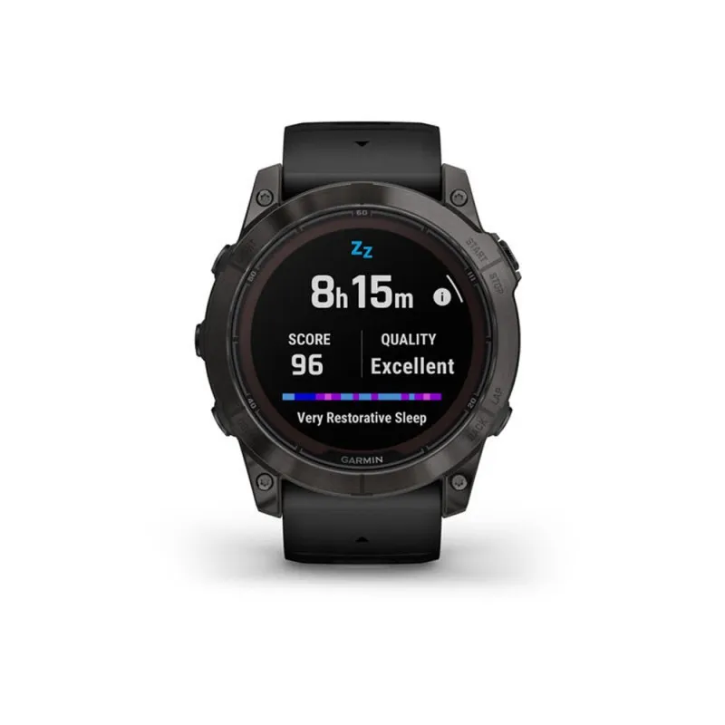 Garmin Fenix 7X Pro Sap Solar Carbon Grey Dlc Ti Nero