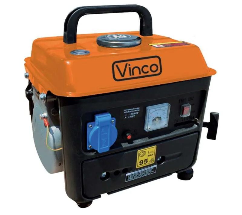 Generatore portatile 2 tempi 850 Watt Vinco 60104 