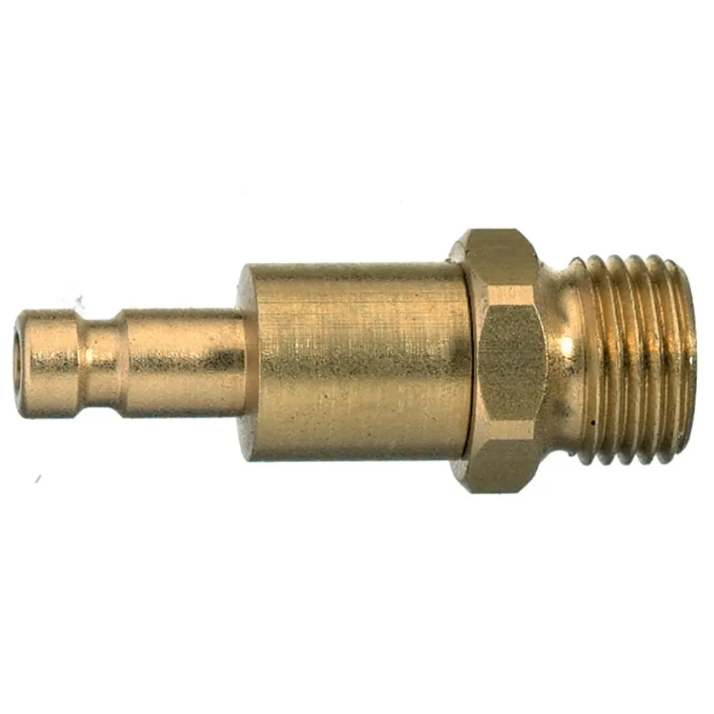 Giunto ad attacco rapido Legris, Filetto maschio G 1/8 Maschio, in Ottone nichelato, Profilo dritto, Walther