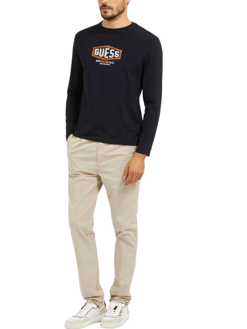 GUESS T-shirt Uomo - Nero modello M4RI34J1314