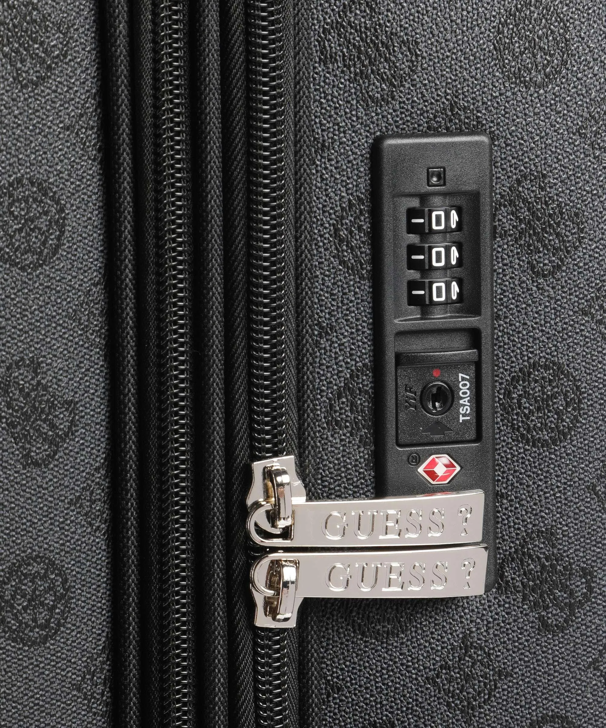  Guess Wilder Valigia trolley (4 ruote) nero 77 cm  