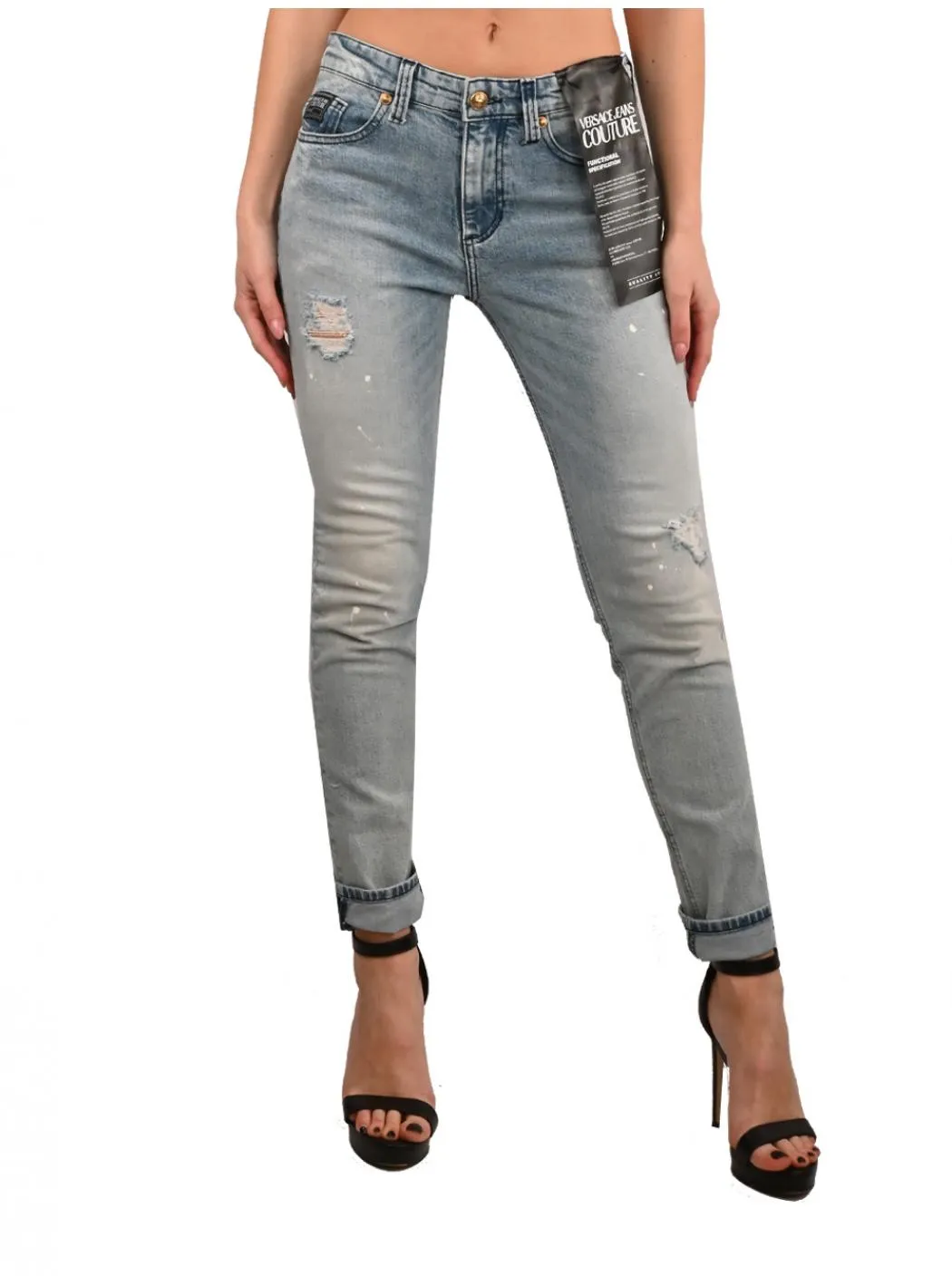 Jeans Donna versace 74HAB5S0CDW36-904 Melissa