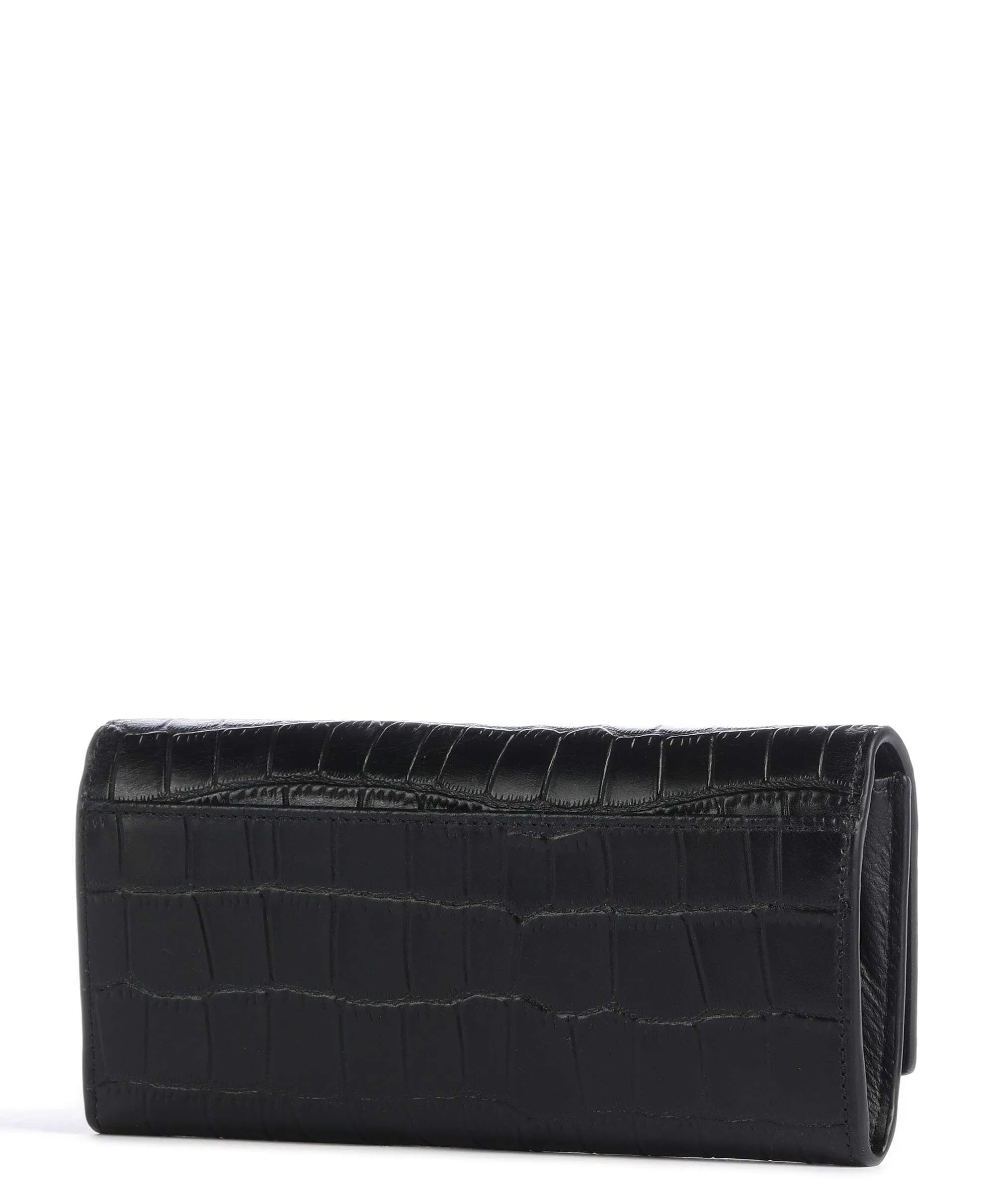 Liebeskind Lora Valentina Croco Portafoglio pelle in rilievo nero  