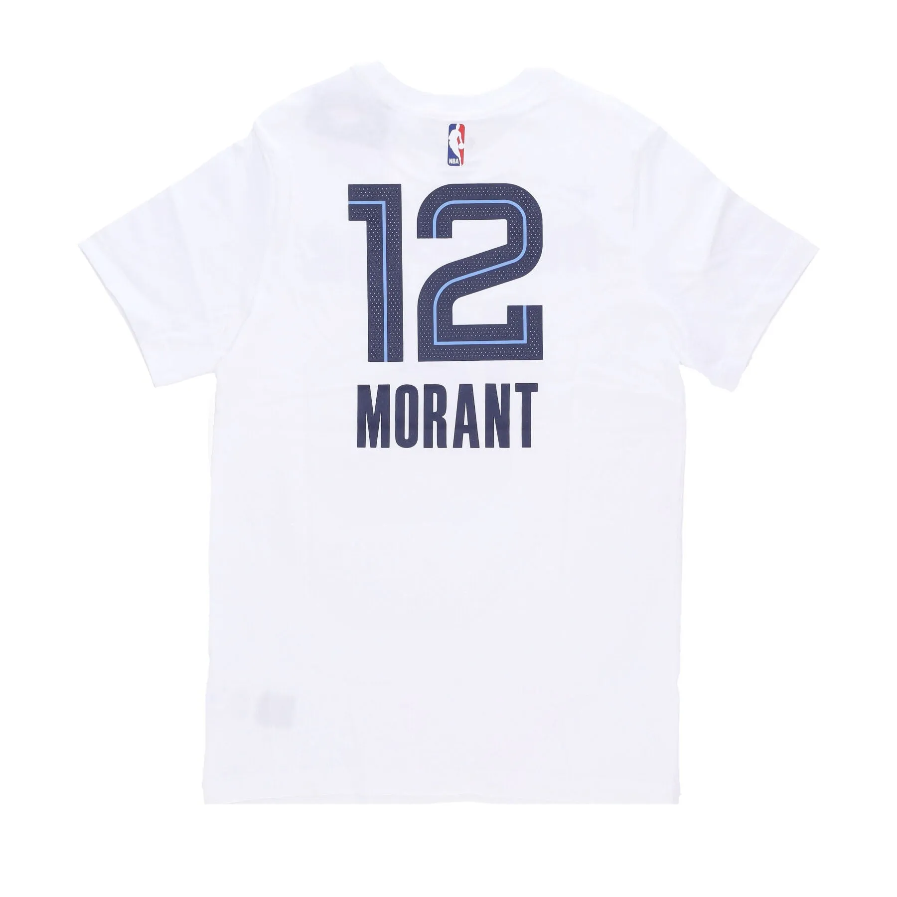 Maglietta Uomo Nba Essential Tee No 12 Ja Morant Memgri White