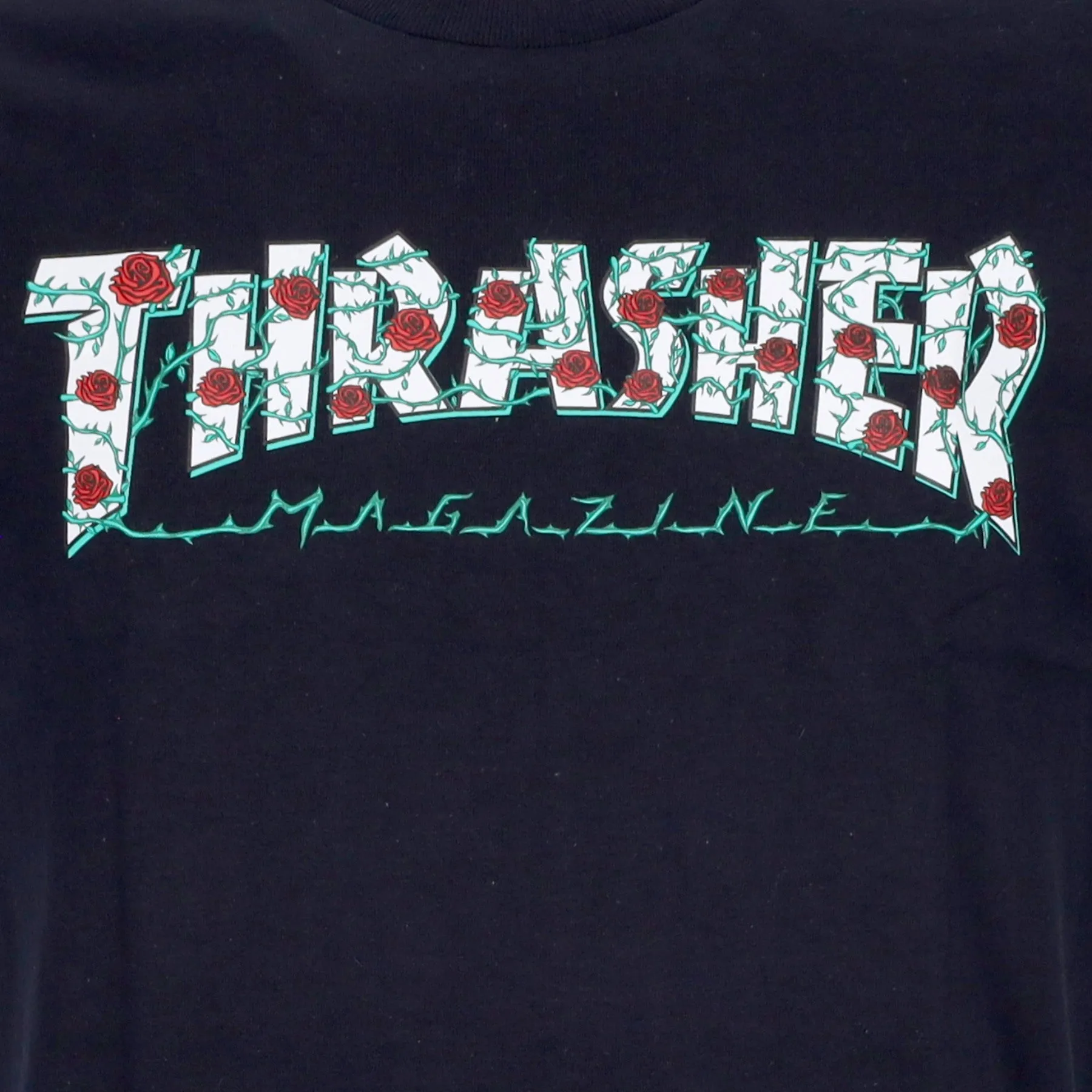 Maglietta Uomo Roses Tee White