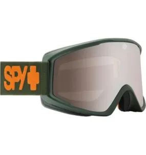 Maschera da sci SPY Crusher Elite (Verde acciaio opaco - Bronzo argento a specchio)