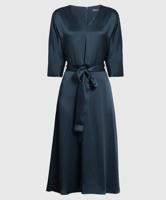 Max Mara Abito midi blu PANTERA
