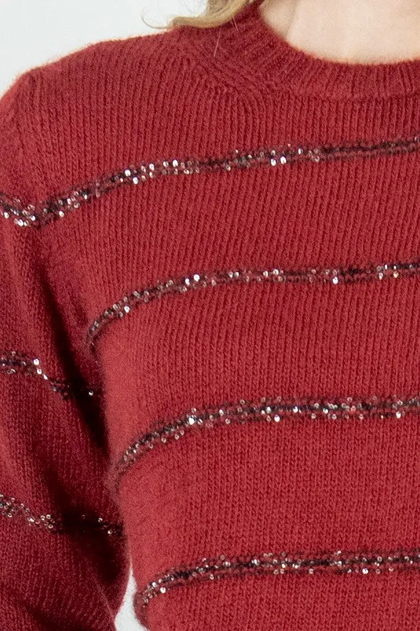 MAX MARA WEEKEND maglia in filato mohair NOBILE variante 004 colore Rubino