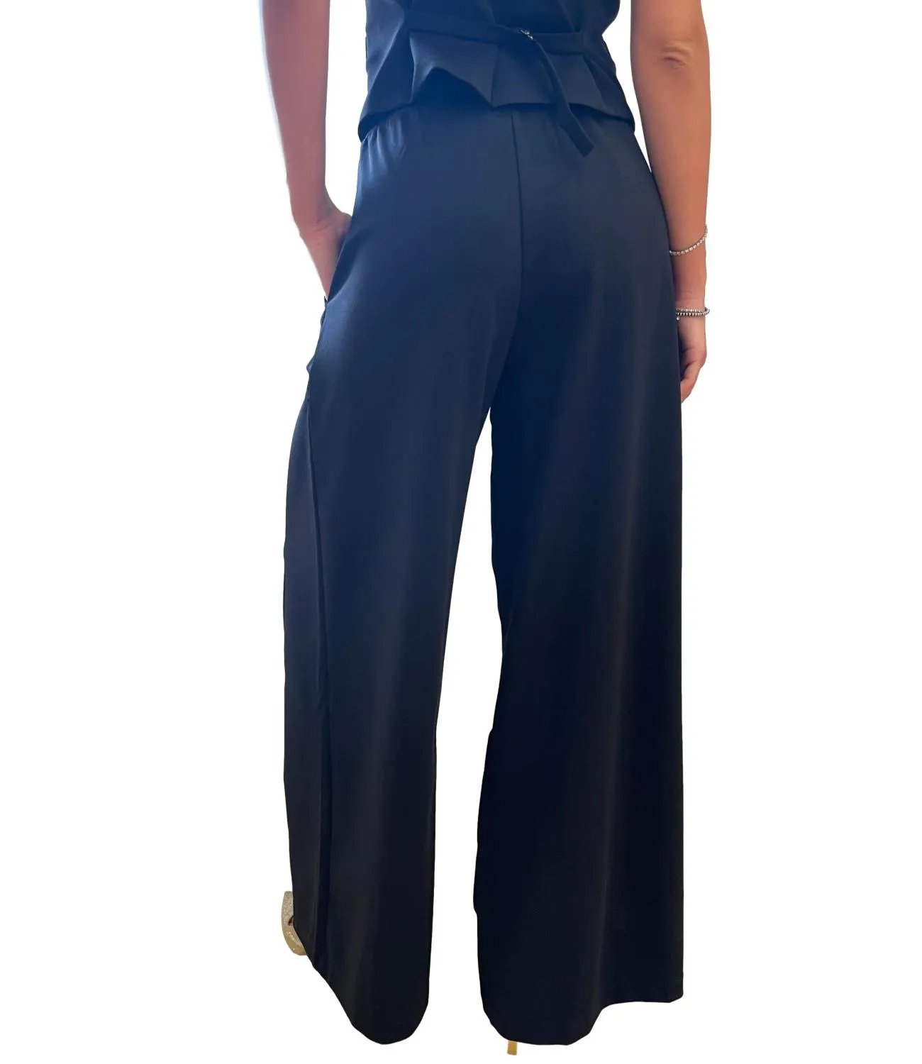 Max Mara Weekend Pantalone romagna nero donna