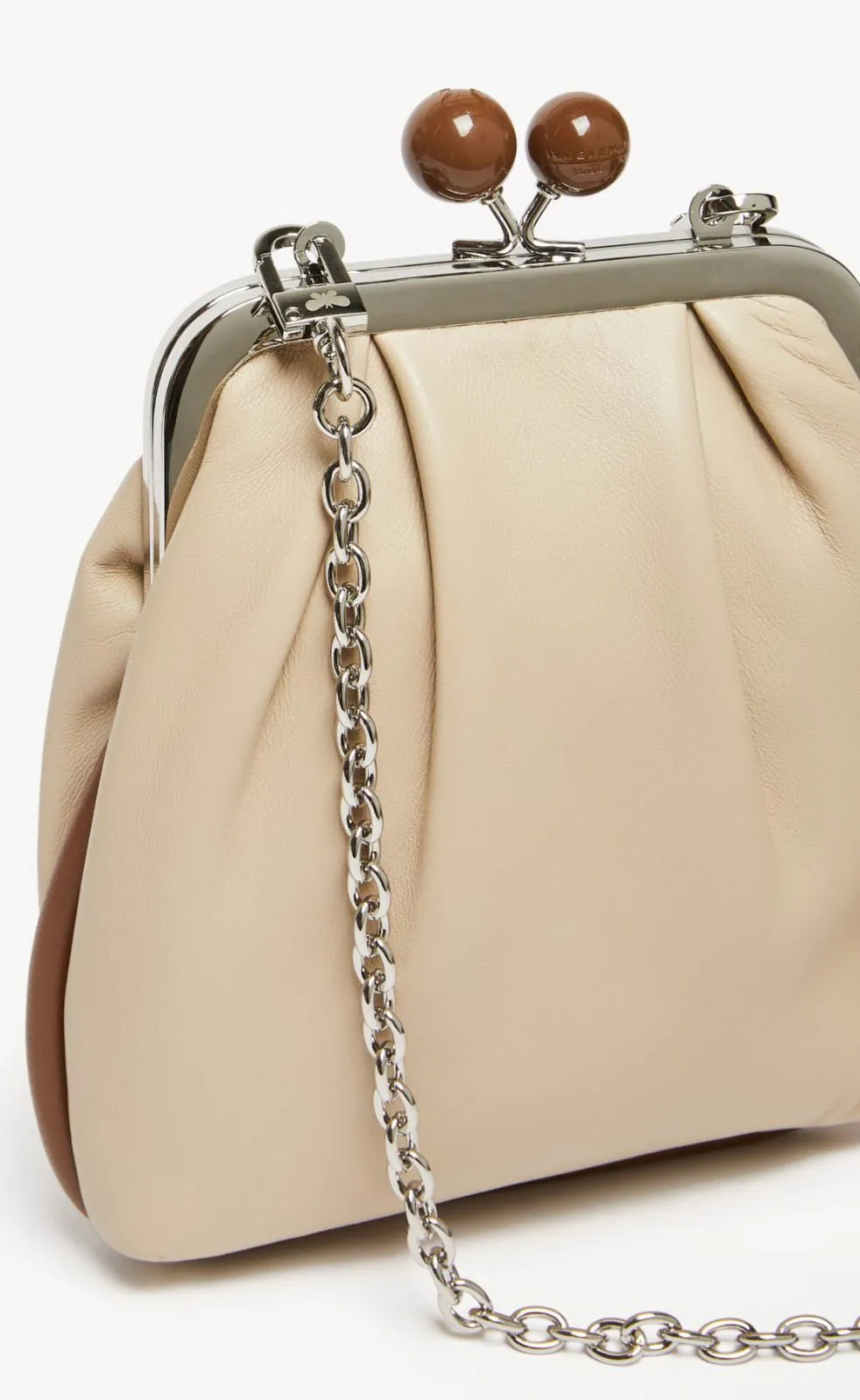 MAX MARA WEEKEND  pasticcino bag XXS in nappa WILLIAM