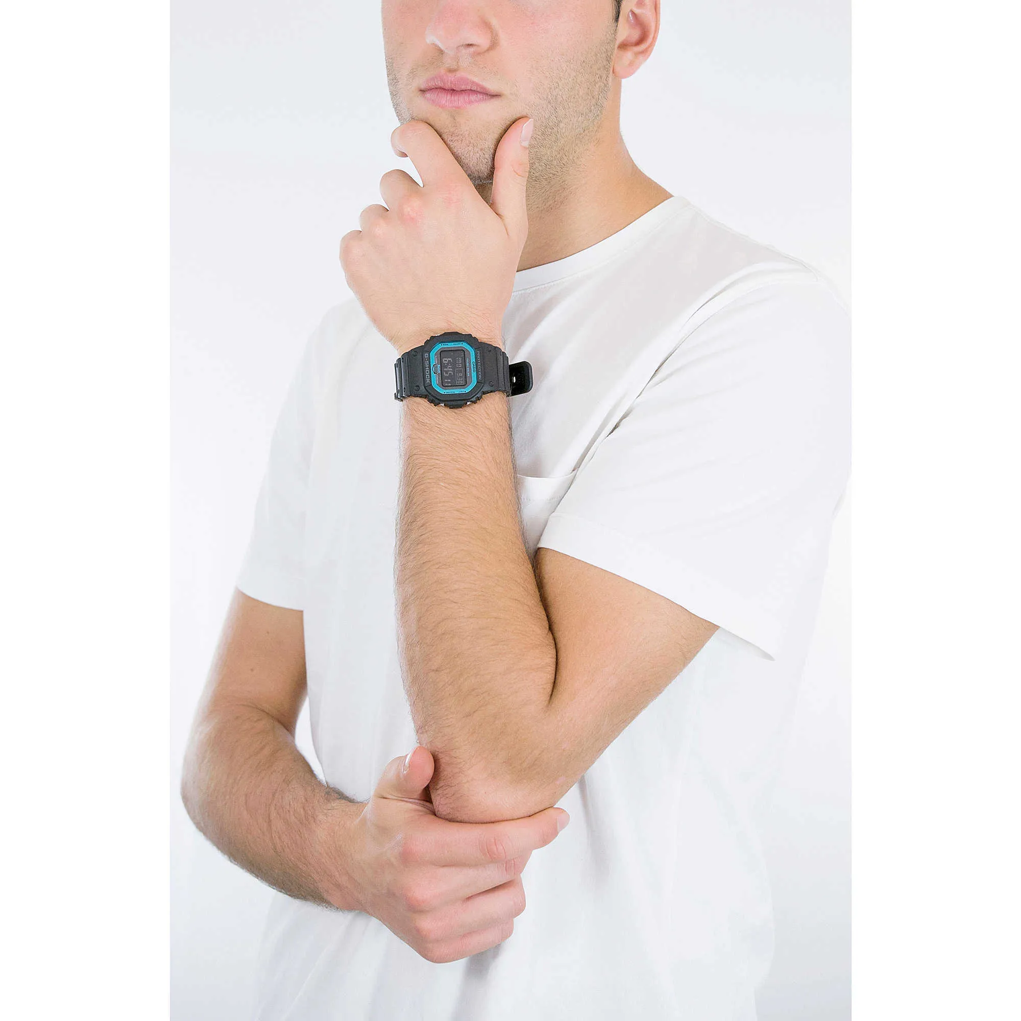 orologio G-Shock 5600-FACE Nero digitale uomo