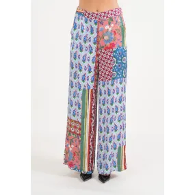 Pantalone a palazzo fantasia