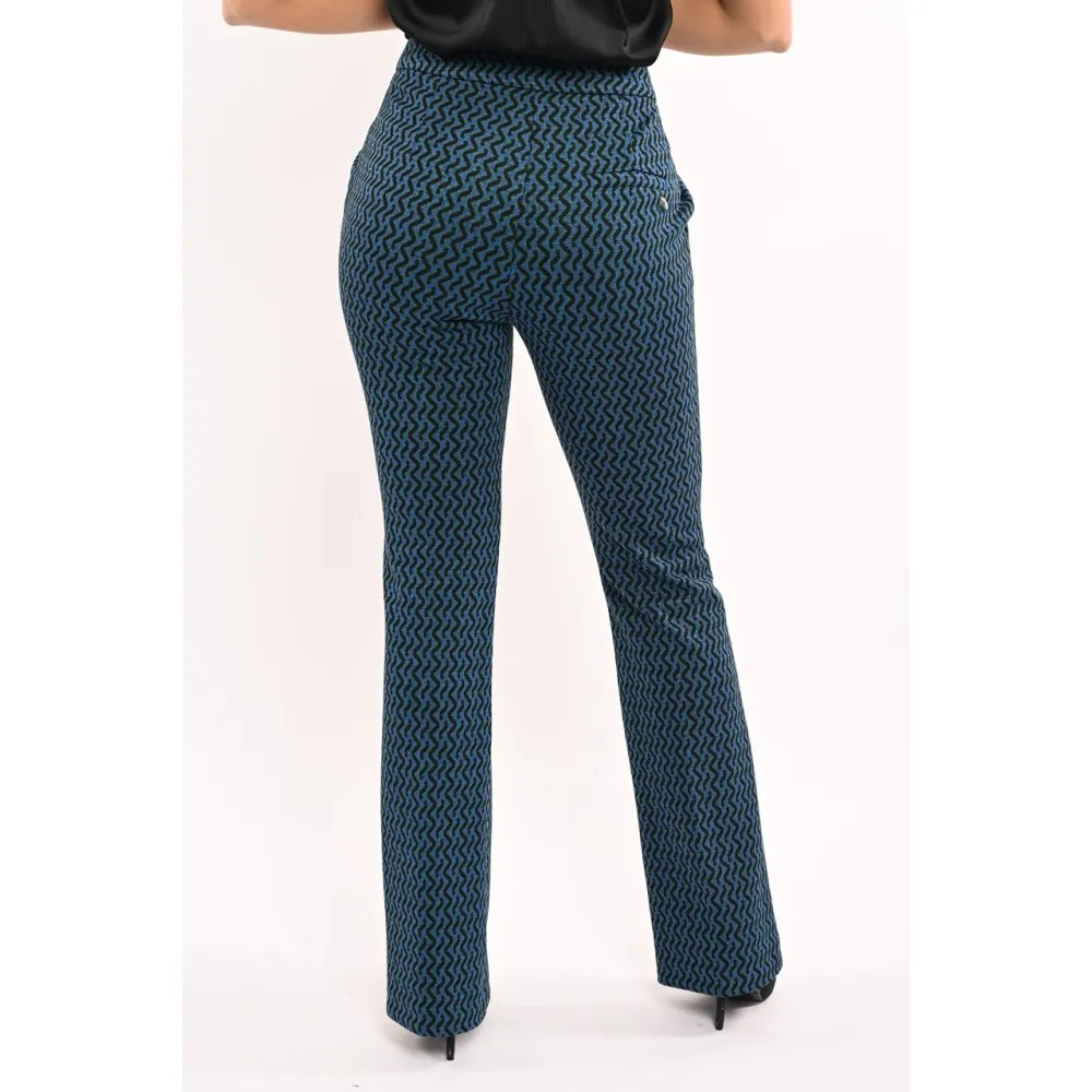 Pantalone donna fantasia a palazzo Kontatto