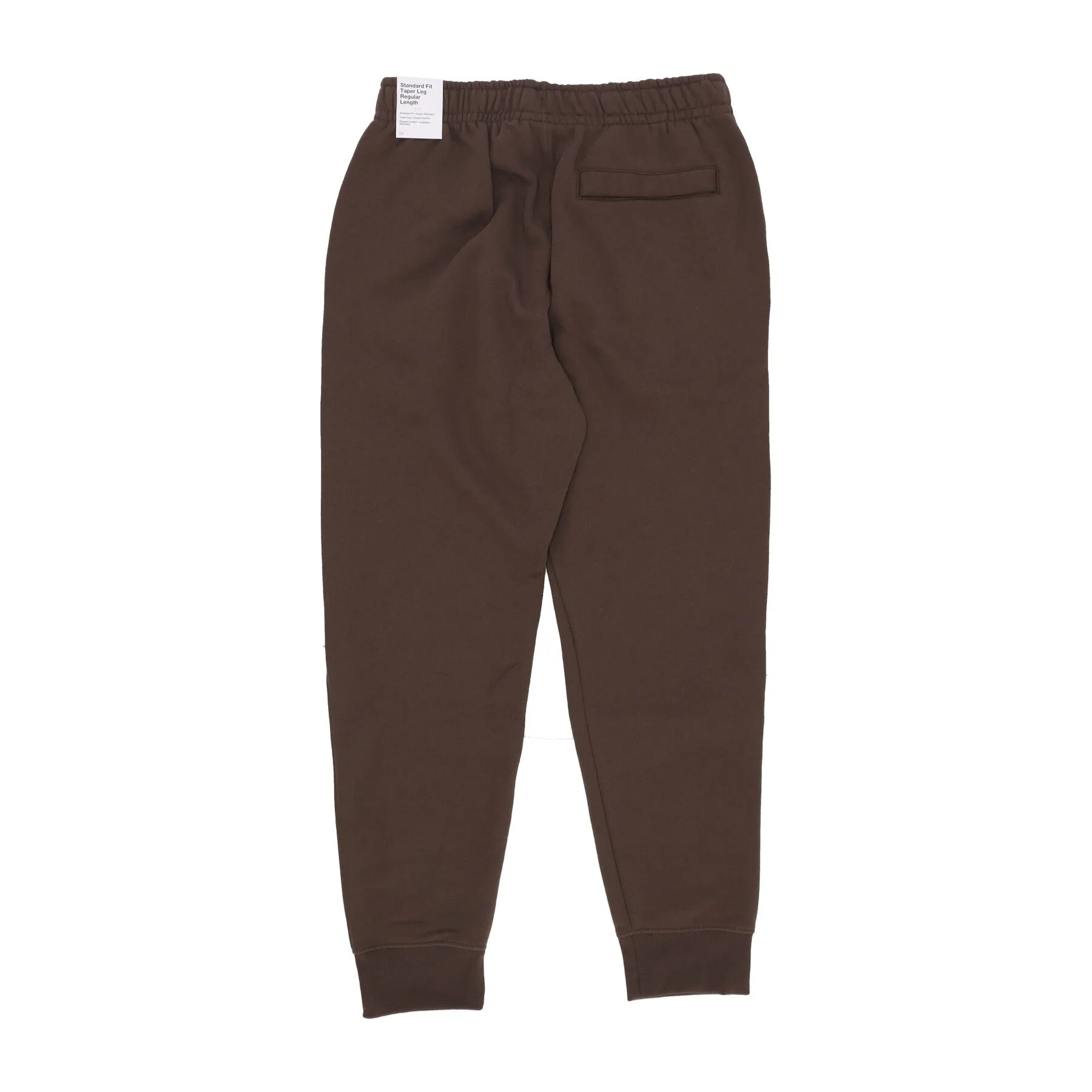 Pantalone Tuta Felpato Uomo Club Jogger Bb Baroque Brown/baroque Brown/white