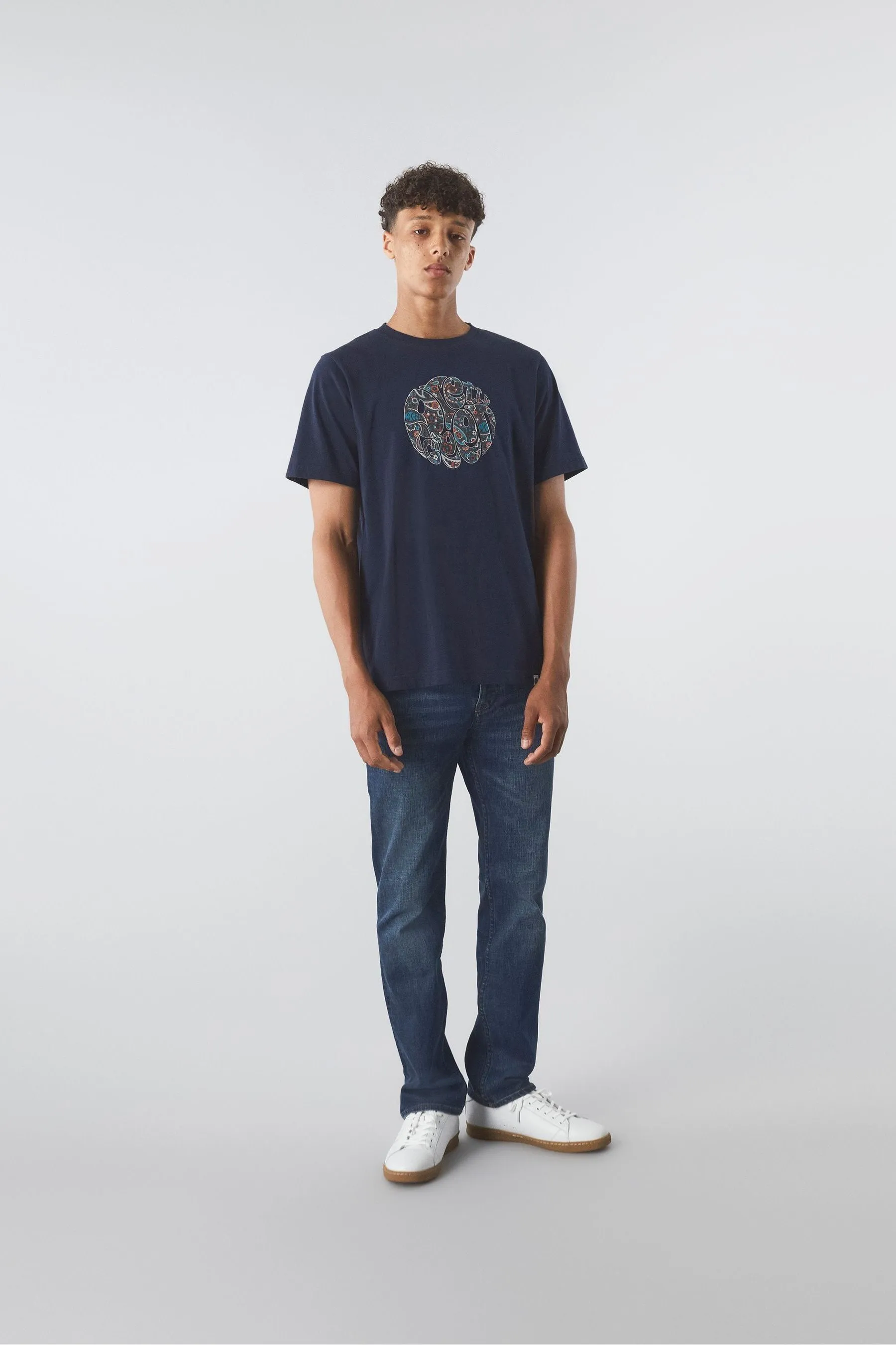 Pretty Green Wonderwall Logo T-Shirt    
