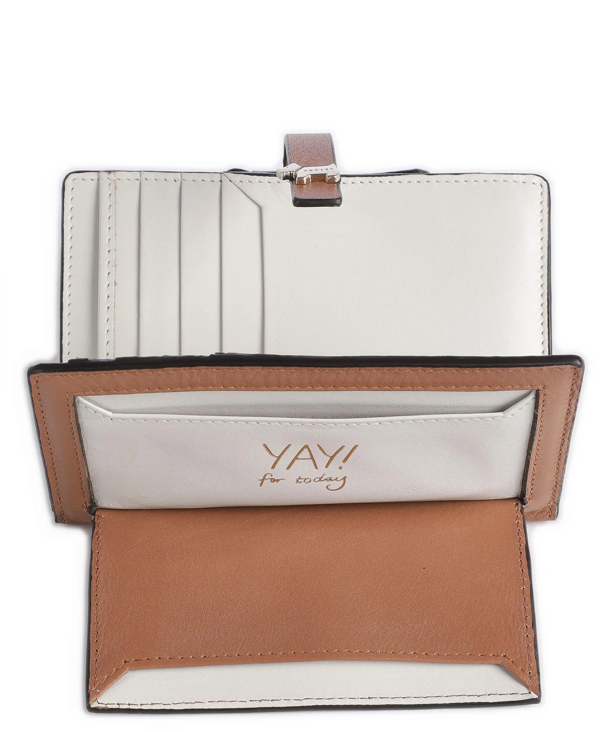  Radley London Newick Road Portafoglio pelle granulata marrone  