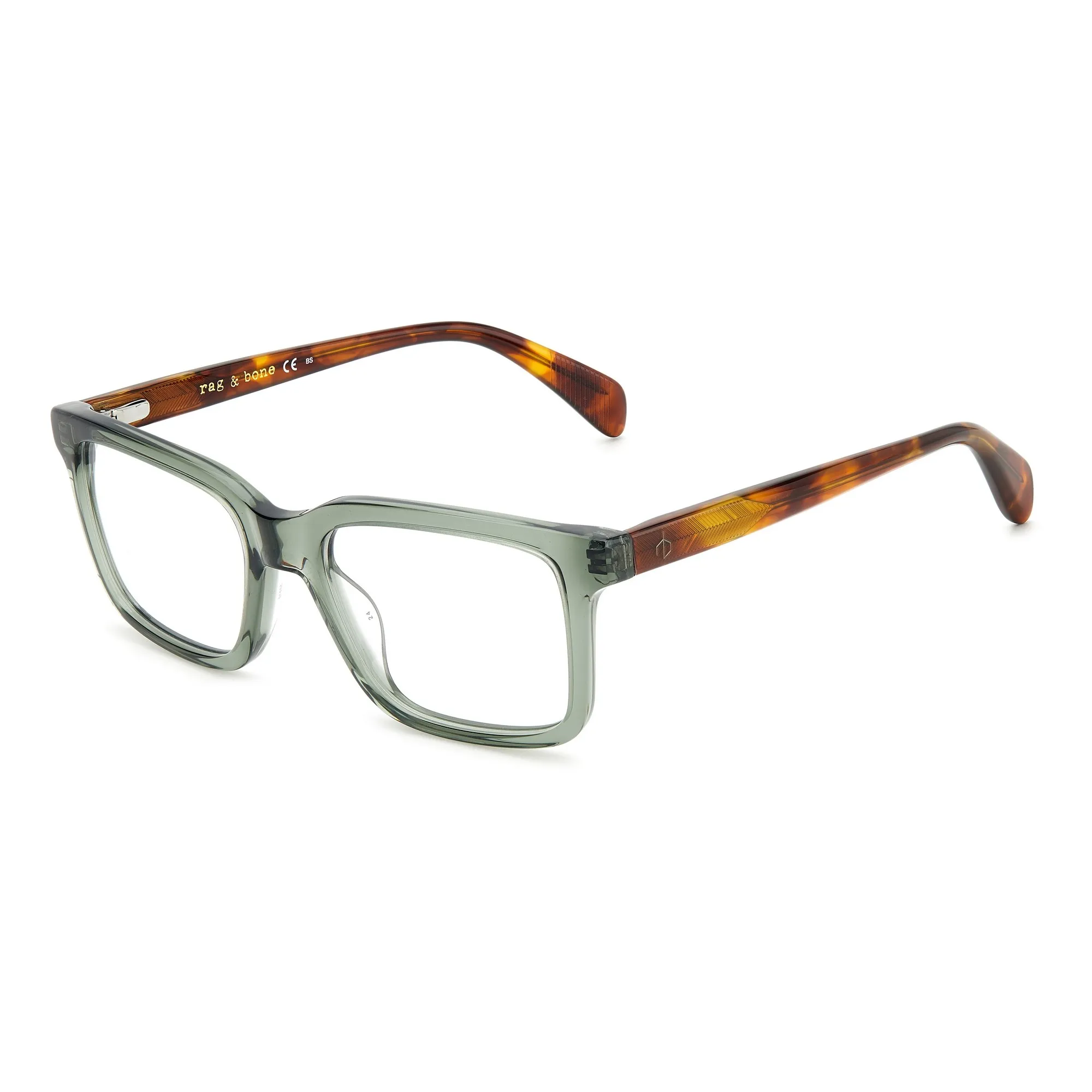   Rag&Bone RNB7053/G - 1ED Verde | Occhiale Da Vista Uomo 