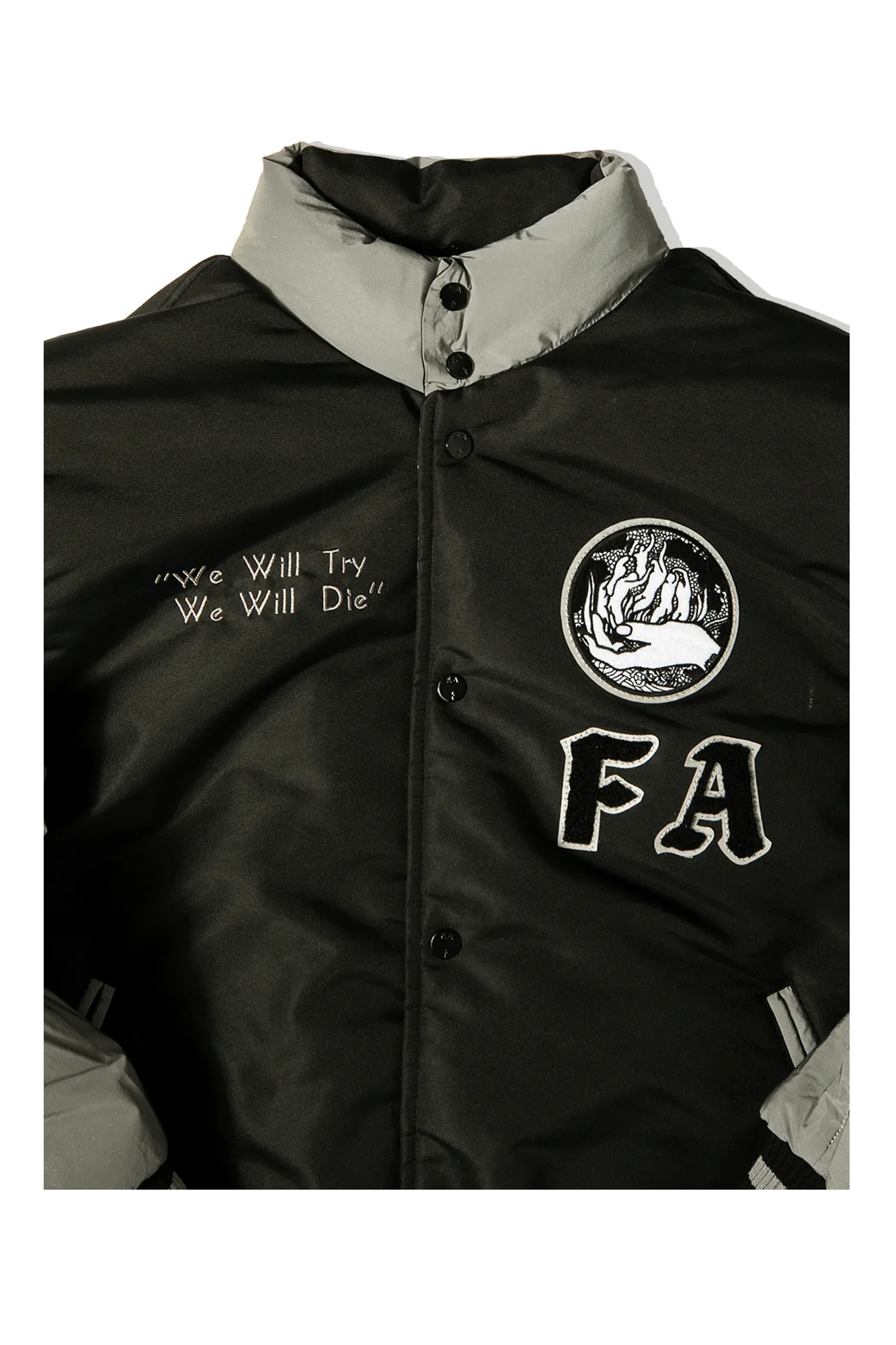 Refflective Varsity Puffer