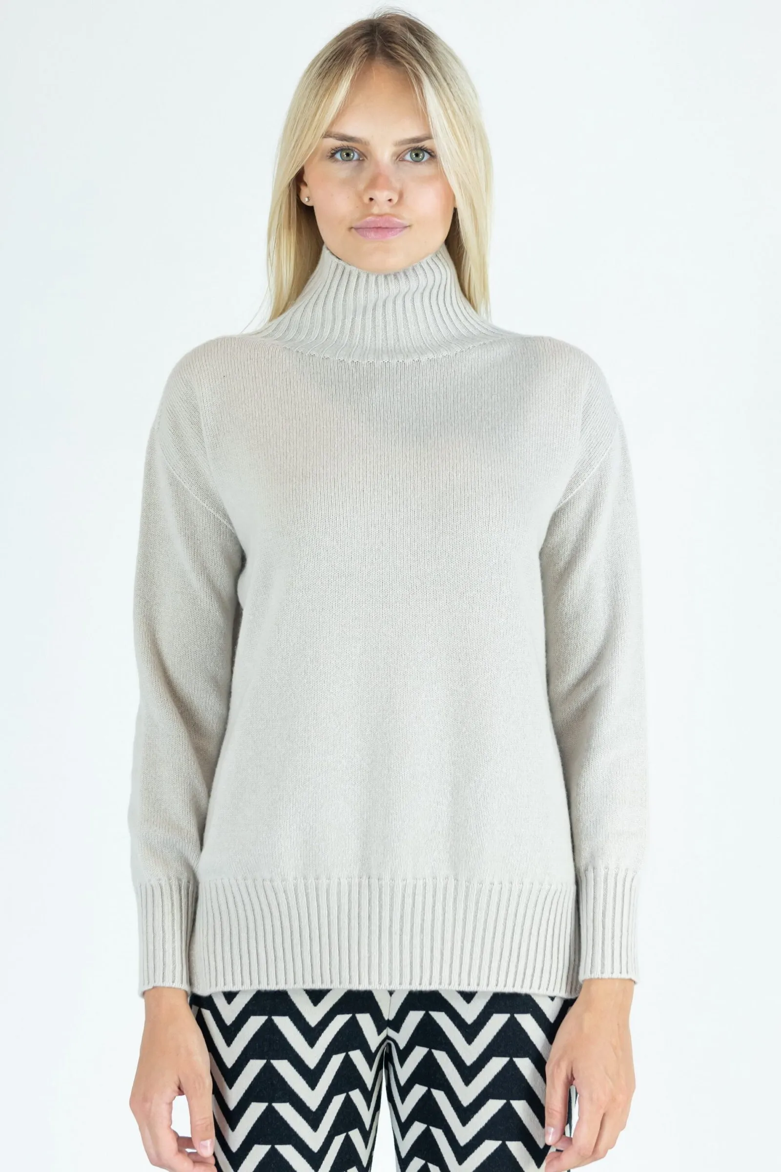 ‘S MAX MARA maglia in filato di cachemire GMOMI variante 002 colore Tortora