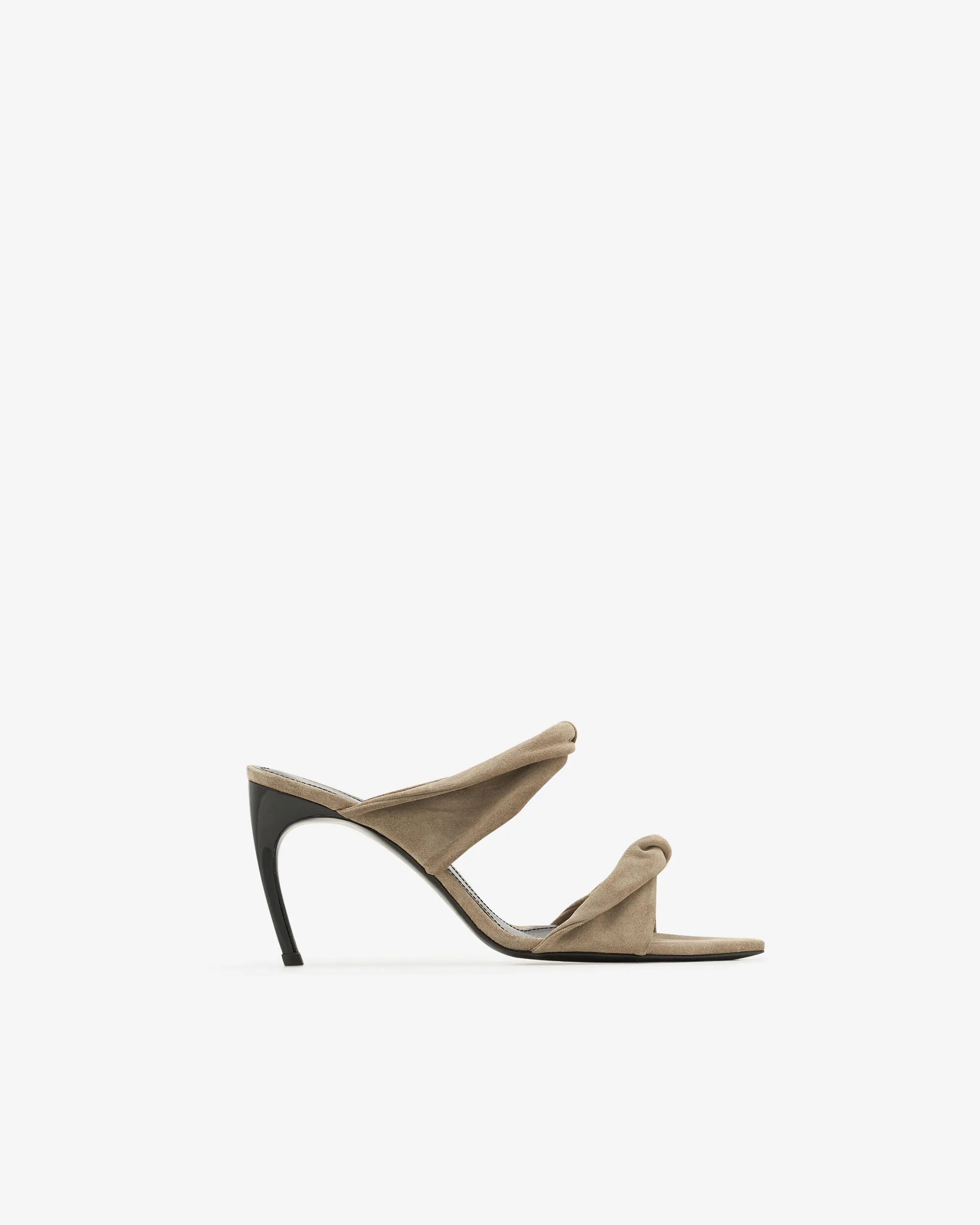 SANDALI CON TACCO TWISTY SUEDE