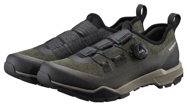 Scarpe Shimano EX700 per mountain bike verde oliva