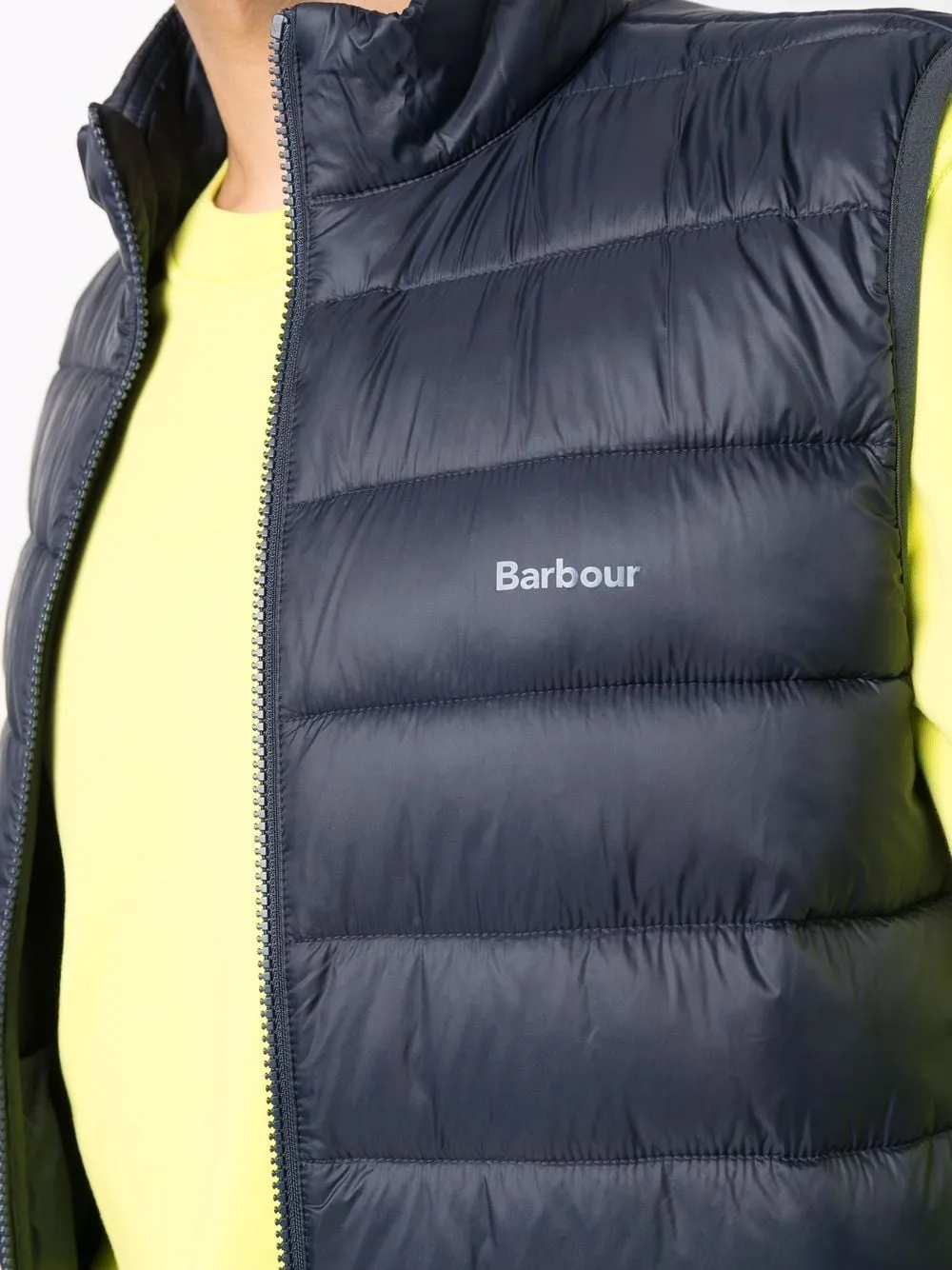 smanicato puffer blu