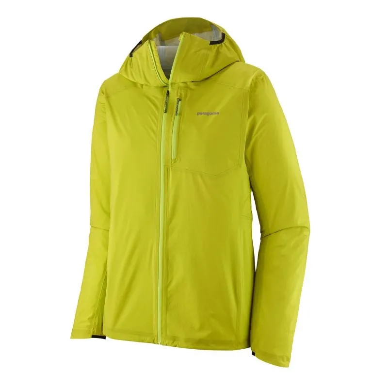 Softshell trail Patagonia M's Storm Racer Jkt (Verde fosforo) Uomo
